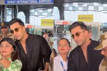 Ranbir Kapoor Takes Selfies With Fans At Surat Airport, Flaunts Clean-Shaven Look For Ramayana | Watch