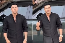 Ranbir Kapoor Looks Dapper In Black Kurta As He Gets Papped At The Airport; Watch Viral Video