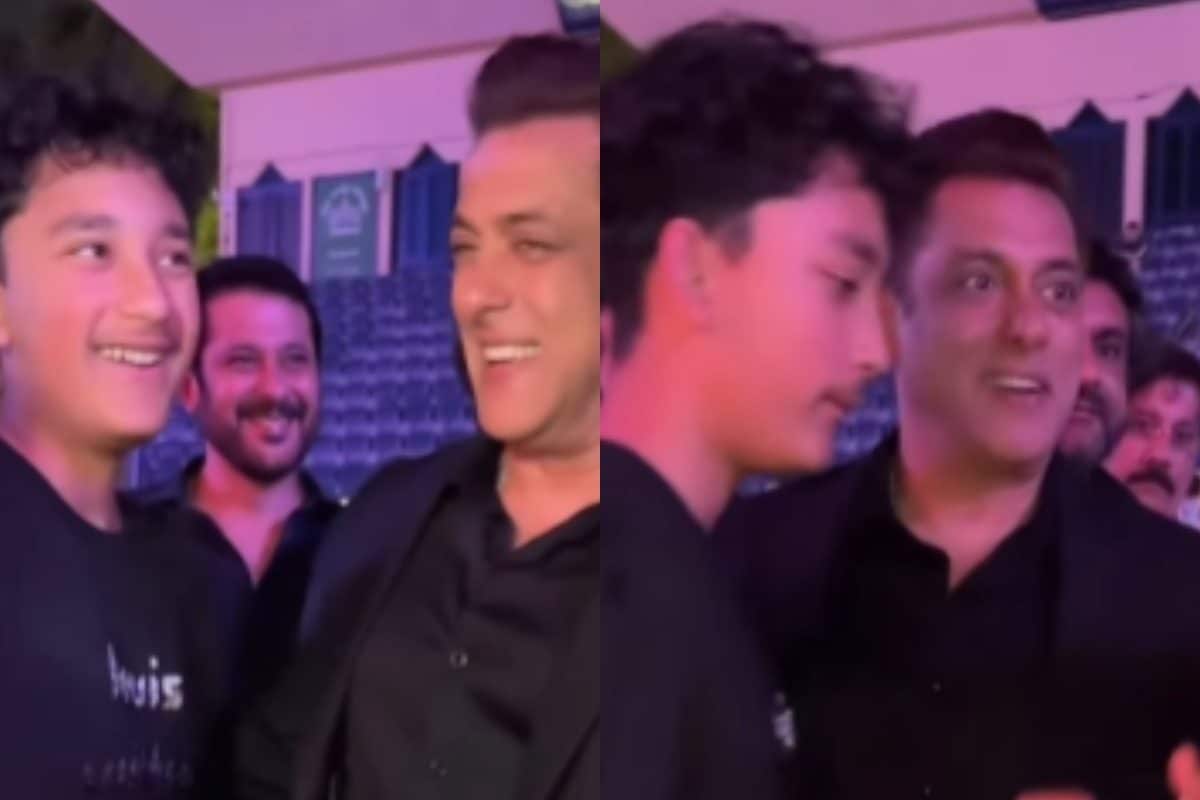 Salman Khan Is All Smiles As He Meets Sanjay Dutt's Son Shahraan In Dubai, Video Goes Viral | Watch