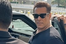 Salman Khan Smiles, Poses For Paps As He Gets Welcomed With Flowers In Dubai | Watch