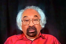 Indian Overseas Congress Chairman Sam Pitroda during an interview with PTI. (Image: PTI)