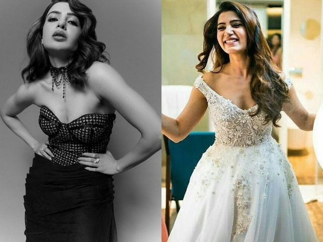 Samantha Ruth Prabhu Chops Her Wedding Gown to Turn It into Hot ...