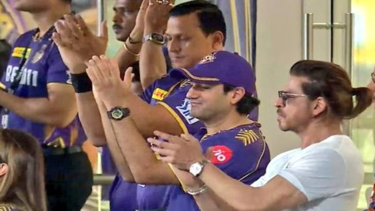 Shah Rukh Khan Cheers As KKR Takes On RR In IPL 2024; Pathaan Director ...