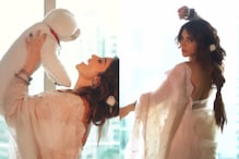 Sexy Video! Shama Sikander Raises The Heat In Backless Blouse, White Saree; Hot Video Goes Viral