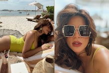 Sexy! Shama Sikander Flaunts Curves In Neon Yellow Swimsuit, Hot Photos Goes Viral