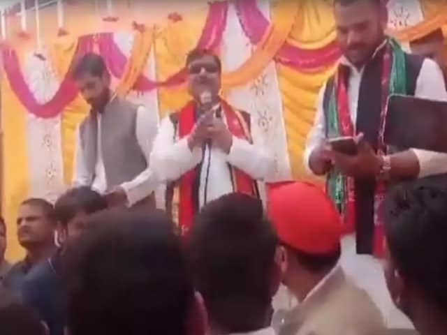 Shivpal Yadav is currently an SP MLA from Jaswantnagar in Etawah district (Image: X/@AvinashKS14)