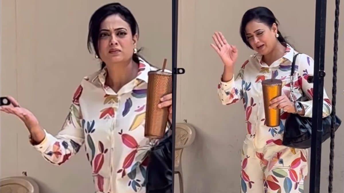 Shweta Tiwari In Shock After Paparazzi Turn Up Under Her Building: ‘Kahan Se Aa Gaye…’ | Watch – News18 Shweta Tiwari In Shock After Paparazzi Turn Up Under Her Building: ‘Kahan Se Aa Gaye…’ | Watch – News18
