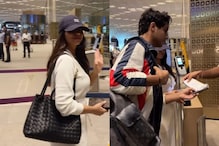 Suhana Khan And Aryan Khan Look Cool In Casual As They Get Papped At Airport; Watch Video