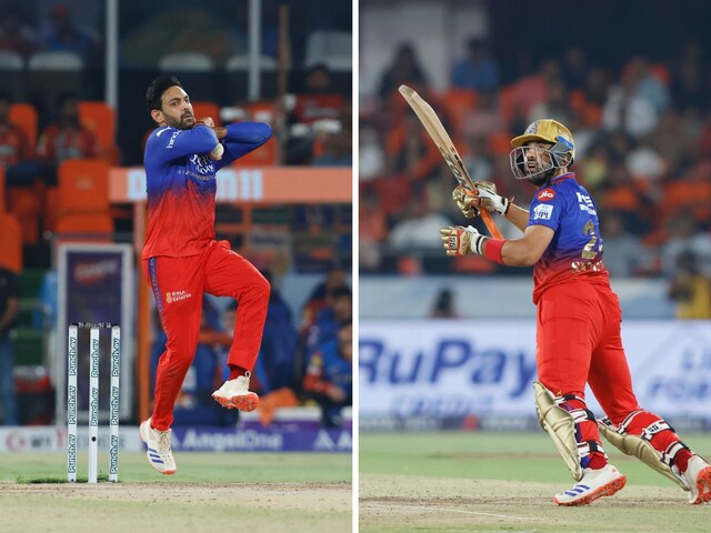 Swapnil Singh came in as the impact substitute for RCB against SRH. (Sportzpics)