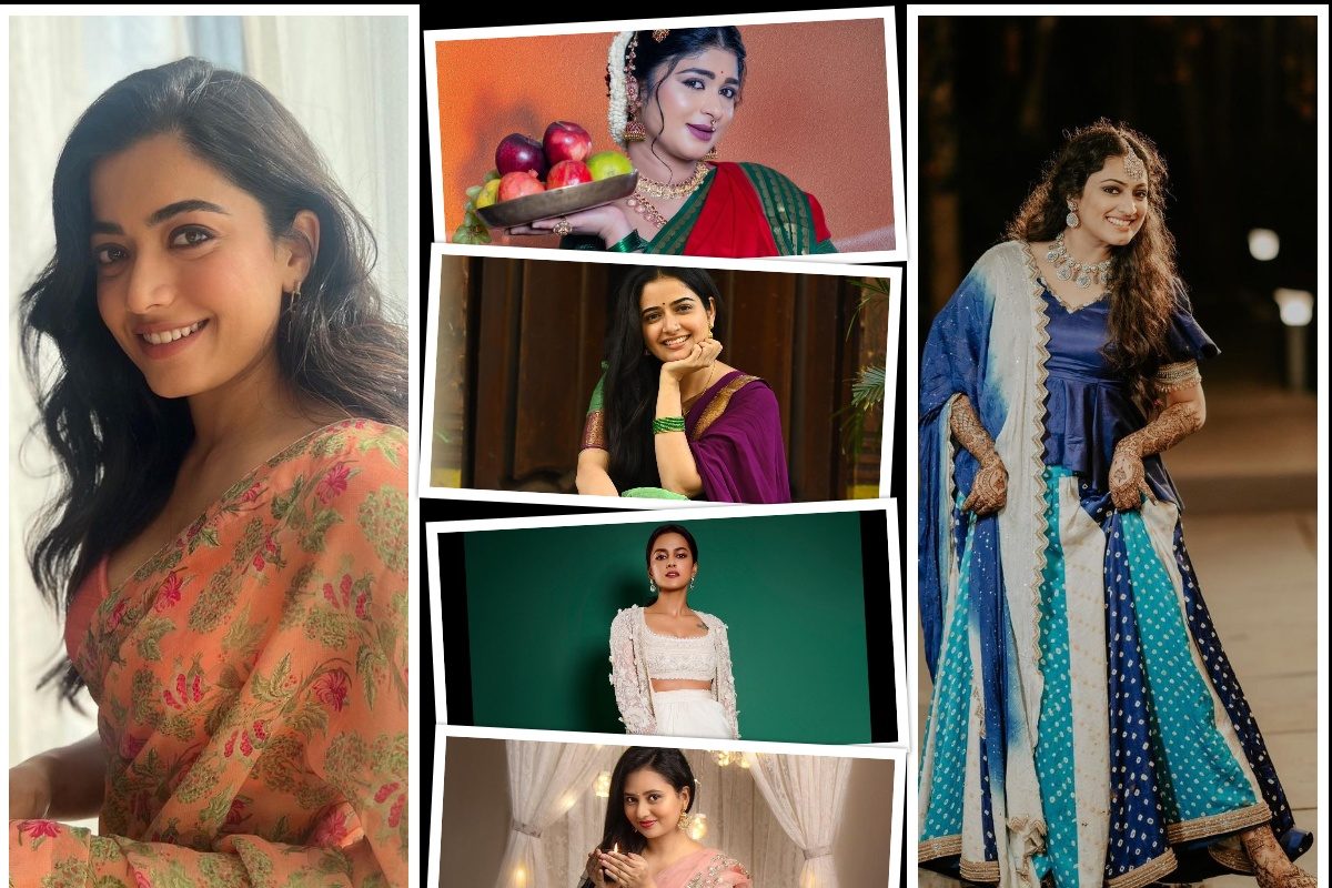 Ugadi 2024: Ethnic Fashion Inspired by South Indian Actresses | PHOTOS