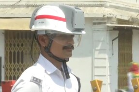 Vadodara Traffic Police Get AC Helmets to Beat the Heat, Keep Cool This Summer