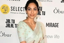 Sobhita Dhulipala Radiates Elegance In Pastel Green Linen Saree With Floral Details