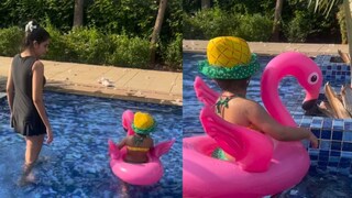 Watch: Charu Asopa's Little Girl Ziana Enjoys Playdate With Sushmita Sen's Daughter Alisah - Vimarsana News