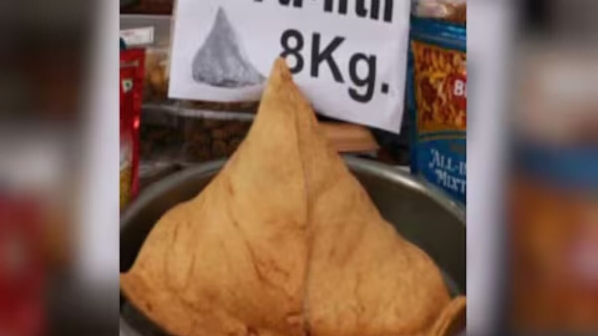 Watch: 8 Kg Samosa, 30-inch Papad At Bikaner Food Fest To Spread 'Must-vote' Message - Vimarsana News