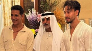 Bade Miyan Akshay Kumar With Chote Miyan Tiger Shroff At Iftaar Party In Abu Dhabi - Vimarsana News