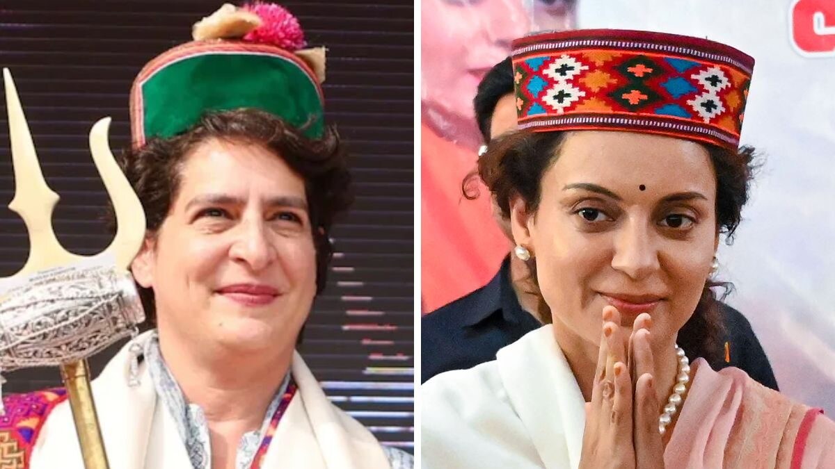 Priyanka Gandhi Doesn't Want Kangana Ranaut to Be 'Queen': Battle for 'Raja Legacy' in Himachal's Mandi - Vimarsana News