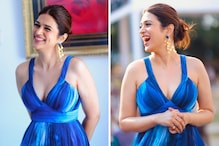 Shraddha Das’ Backless Blue Maxi Dress Is Your Perfect Summer Date Outfit