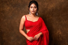 Actress Anjali's Red Silk Saree Is The Perfect Wedding Wear