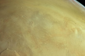 ESA Shares High-Altitude View Of Volcanic Region On Mars To Celebrate 25,000 Orbits
