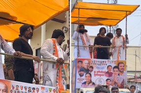 Watch: Shah Rukh Khan Look-alike Campaigns For Congress Candidate In Lok Sabha Polls