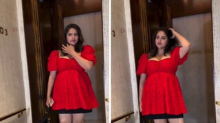 Bun Tikki Wrap-Up Party: Anjali Anand Steals Hearts In Red Mini Dress - Vimarsana News