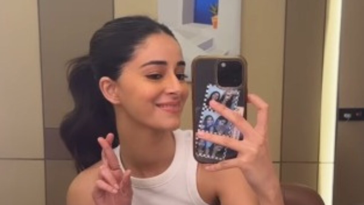 'The Commitment Is Real': Ananya Panday Supports Kolkata Knight Riders From Vanity Van - Vimarsana News