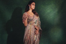 Keerthy Suresh Looks Effortlessly Elegant In Gorgeous Stone-studded Saree