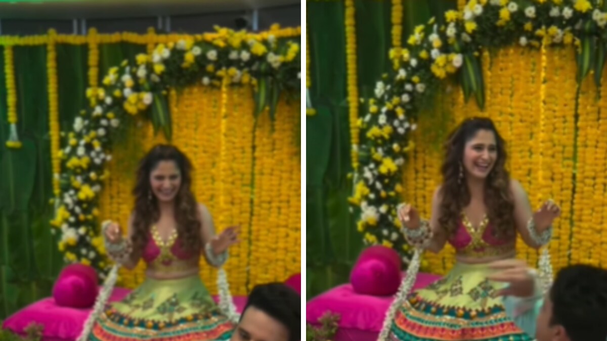Arti Singh's Dance With Brother Krushna Abhishek At Haldi Ceremony Is Pure Sibling Goals