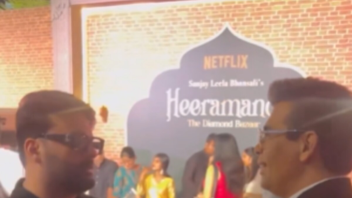 Karan Johar And Kapil Sharma's Bromance Steals The Spotlight At Heeramandi Screening - Vimarsana News
