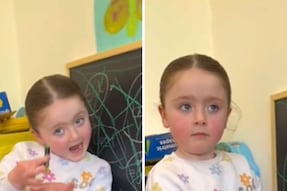 Too Real? Close Your Eyes And Hear This Little Girl Imitating Lion's Roar