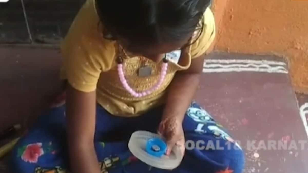 Mysuru Siblings Build Water Machine To Feed Water To Thirsty Birds In Summer