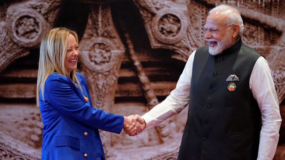 Il primo ministro Modi riceve un invito al vertice del G7 in una telefonata con l'italiana Meloni