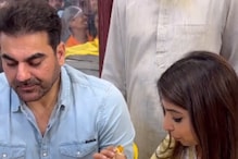 Watch: Arbaaz Khan Turns Caring Husband For Sshura Khan At Iftaar Party