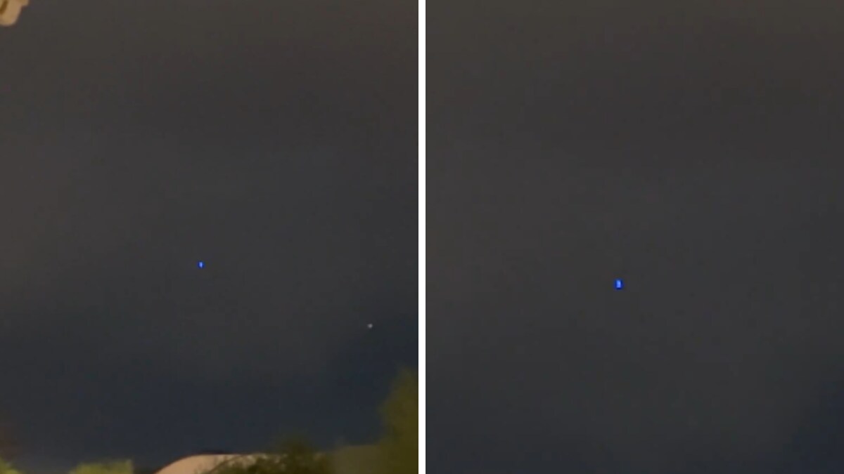 Unidentified Blue Object In The Night Sky Stuns Arizona Residents - Vimarsana News