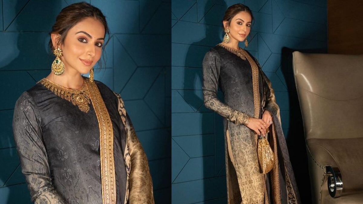 Rakul Preet Singh Takes A Vintage Route For Heeramandi Screening; See Latest Pictures - Vimarsana News