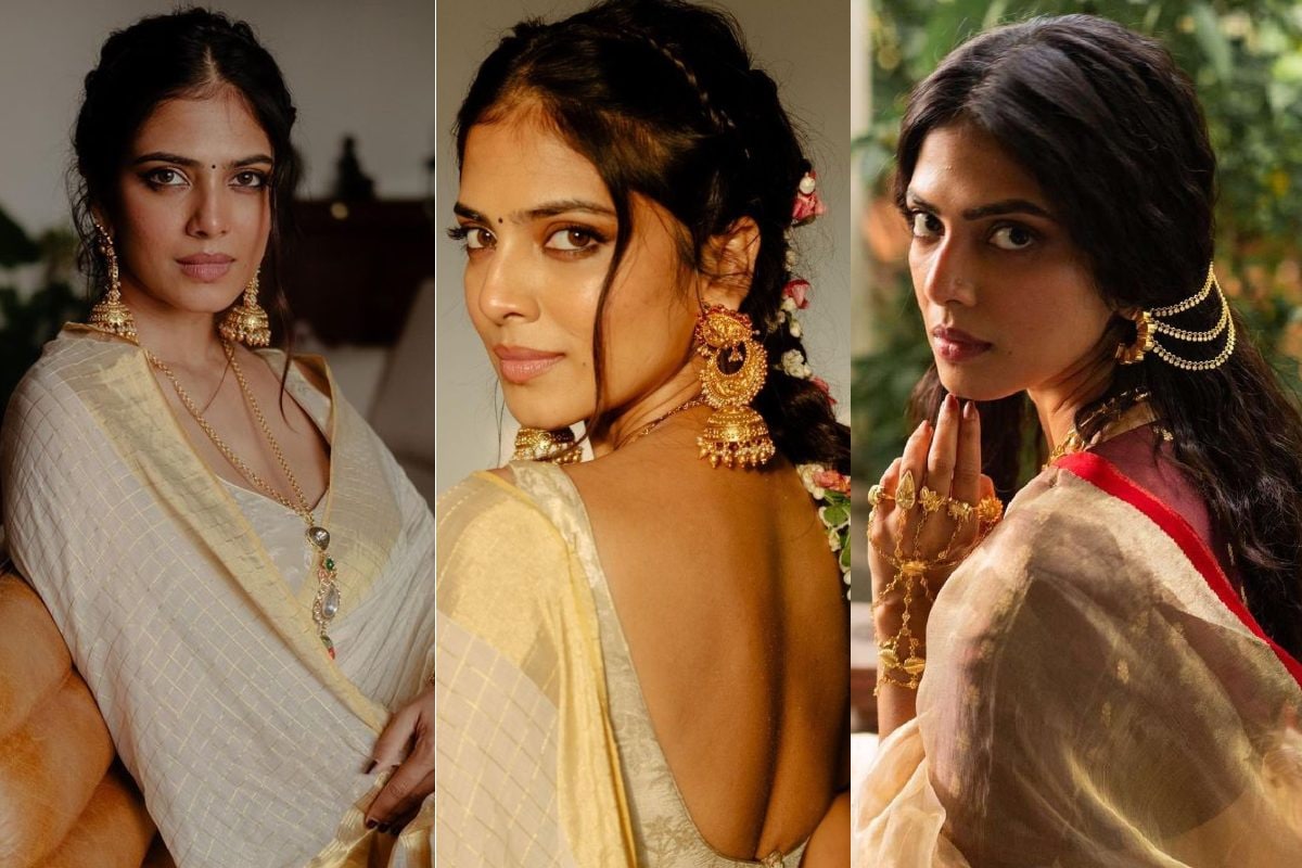 Malavika Mohanan’s Stunning Traditional Earrings That Complements Every Outfit & Style!