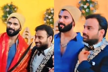 Vijay Deverakonda Attends Bodyguard's Wedding Reception, Gets Welcomed With Sword | Watch Viral Video