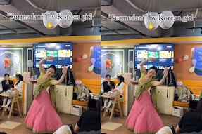 Viral video a Korean woman dancing to Bajre Da Sitta's Surmendani.