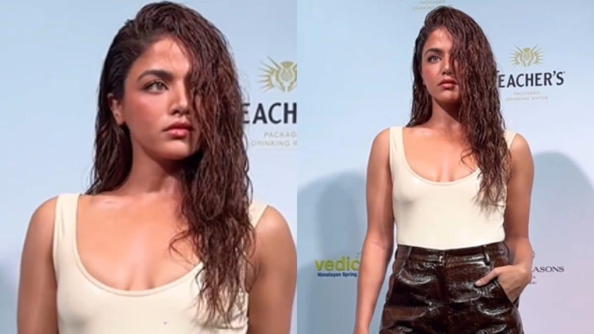 Have Mercy! Wamiqa Gabbi Flaunts Ample Curves in a Wet Hair Look; Sexy Video Goes Viral