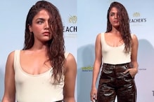Have Mercy! Wamiqa Gabbi Flaunts Ample Curves in a Wet Hair Look; Sexy Video Goes Viral