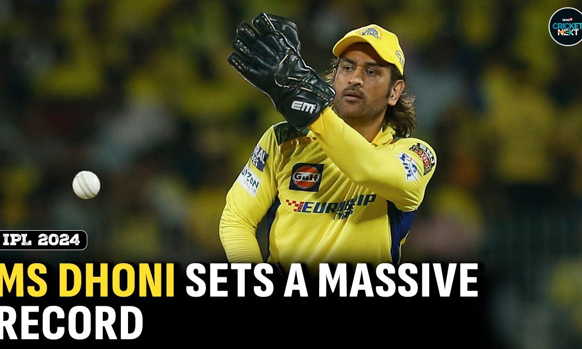 MS Dhoni Creates A New Benchmark For Wicketkeepers In T20s | Chennai