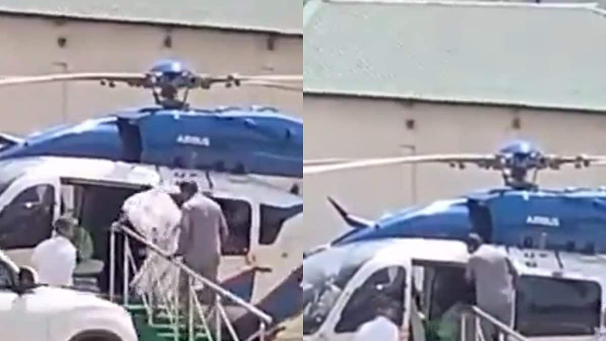 Mamata Banerjee Loses Control While Boarding Helicopter in Bengal's Durgapur, Injured