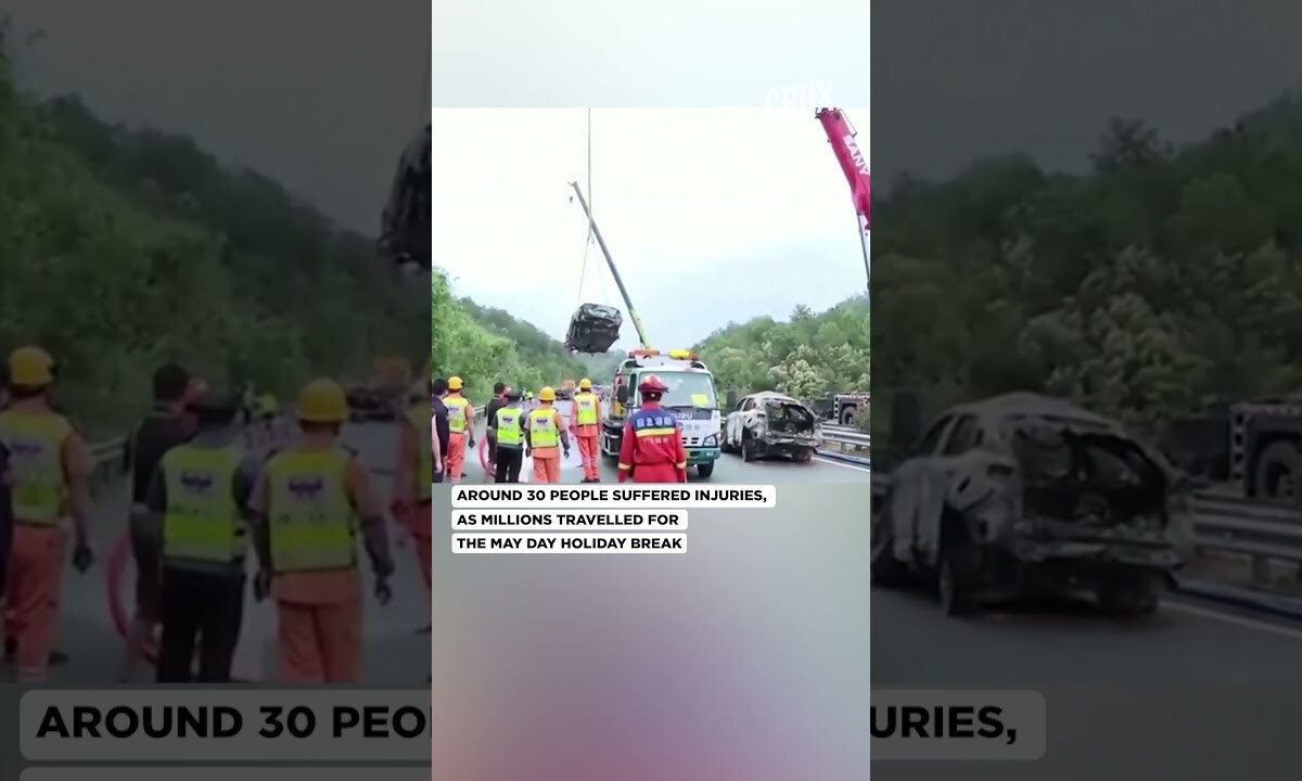 At Least 48 Killed After Highway Collapses In China's Guangdong