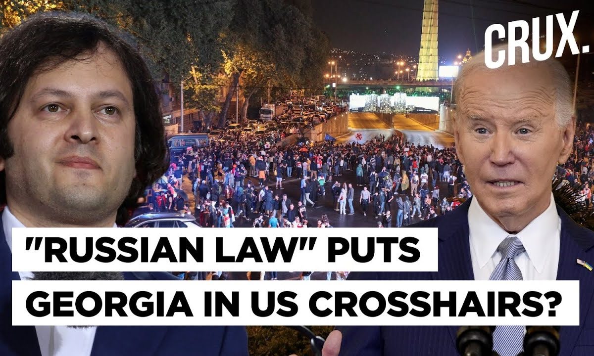 Georgia PM Accuses US Of Inciting Violence Amid Foreign Agents Bills ...