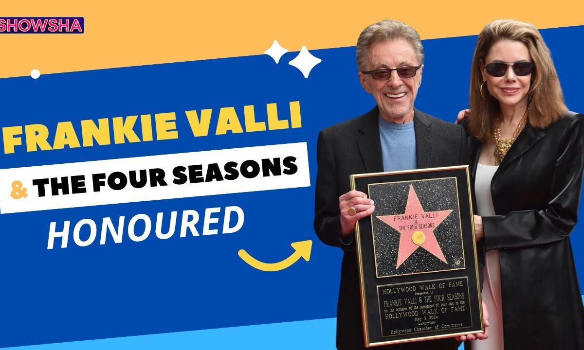 Frankie Valli And The Four Seasons Receive Hollywood Walk Of Fame Star | WATCH