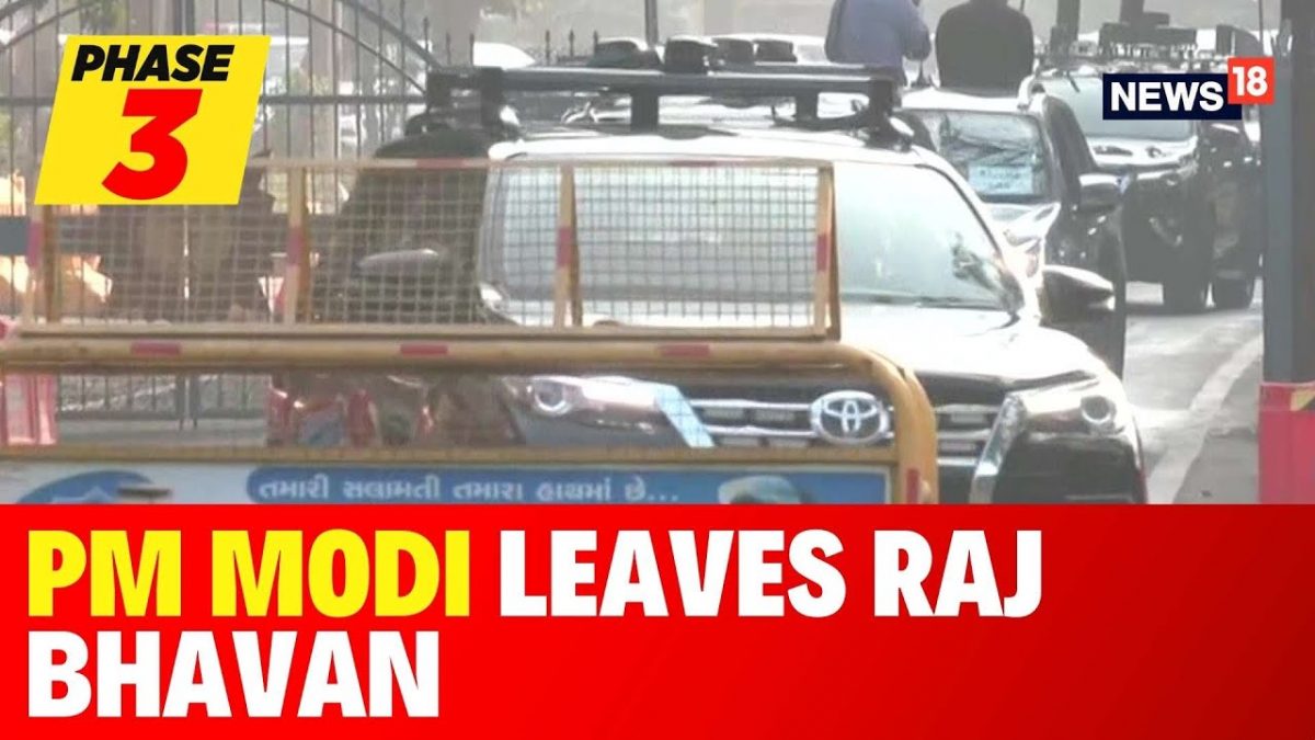 Lok Sabha Elections 2024: PM Modi Leaves Raj Bhavan To Cast His Vote ...