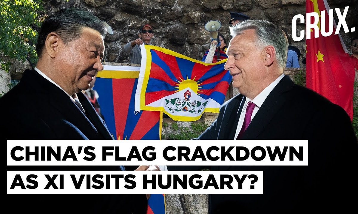 "Chinese Police on Budapest Streets" Tibet, Taiwan Flags Barred As Xi Jinping Visits Hungary?