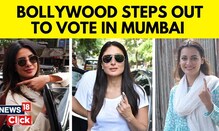 Lok Sabha Elections News | Bollywood Celebrities Flock In To Cast Their Votes | News18 | N18V
