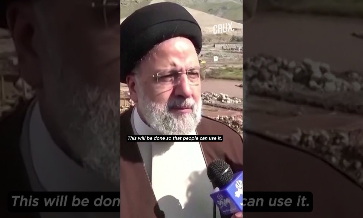 Iran President Raisi Inaugurated Joint Dam With Azerbaijan Before Helicopter Crash