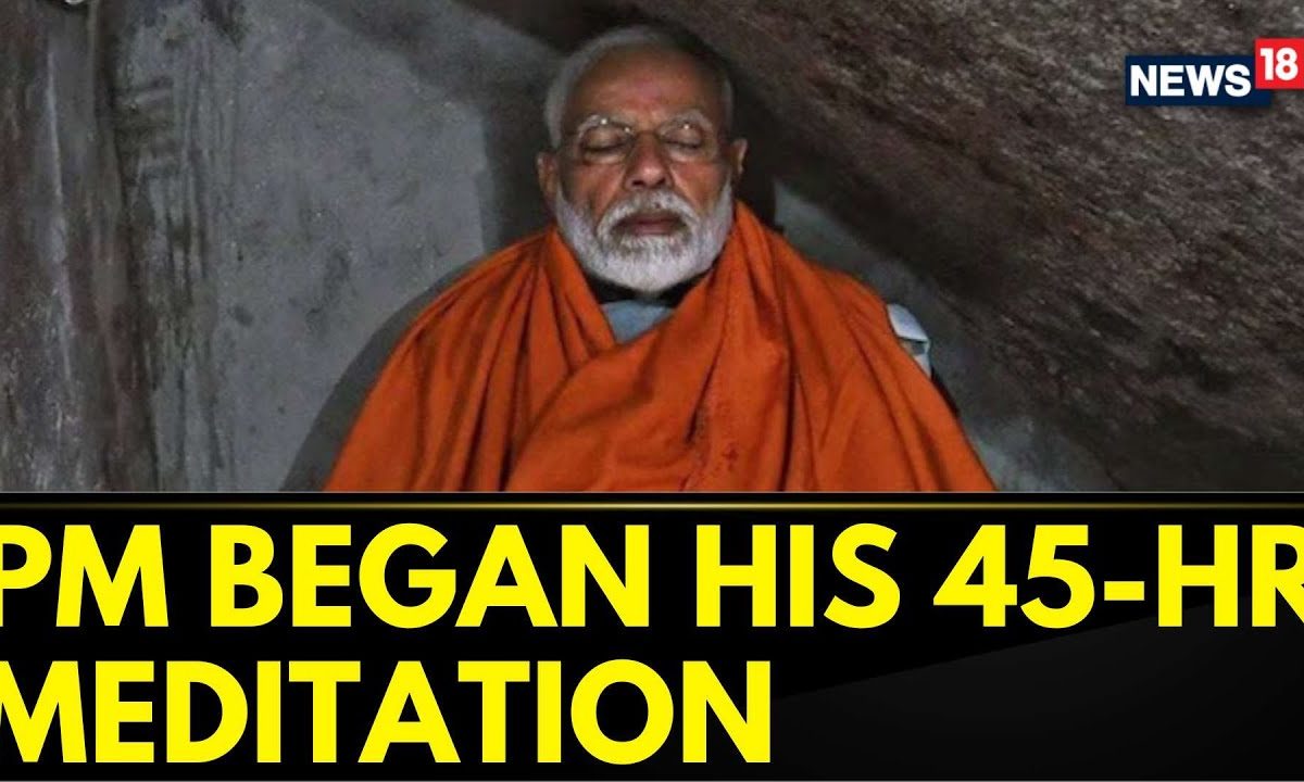 Prime Minister Narendra Modi Began His 45-Hour-Long Meditation Session ...